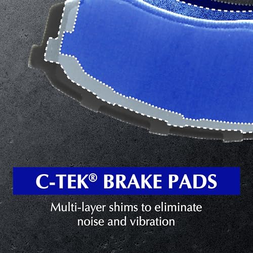 Centric C-Tek 102.12840 Automotive Replacement Rear Semi Metallic Disc Brake Pad Fits Select Hyuandai Entourage/Equus/Genesis/Santa Fe, Kia Borrego/K900/Sedona/Sorento by Centric Parts - Image 4