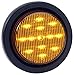 Maxxima M11300Y-DV Amber 2 1/2" 12/24V Round 13 LED