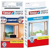 producto 2: La tela de la malla contra insectos se puede cortar al tamaño deseado según el diseño de la ventana , incluye cinta adhesiva tesa con ganchos para facilitar la instalación sin necesidad de taladrar