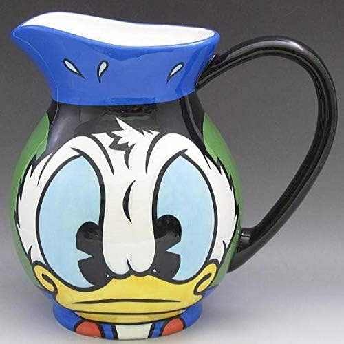 Amazon Co Jp 同様 ドナルド 花瓶 アートオブディズニー 陶器 生産終了品 同様 ベース ピッチャー Wcdd でぃずにー 不朽 名作 ホーム キッチン