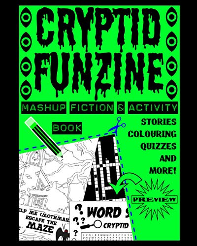 Cryptid Funzine: A Cryptid Fiction, Colouring and Activity Zine!