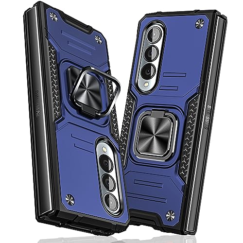 TMUJWS Galaxy Z Fold4 5G pP[X O Ռz ϏՌ TPU+PCop[ d\ ČRMILKi SʕیJo[ h~ ԍڃz_[Ή C菝h~ ~ y ^ MNV[[bg tH[h4 5g pP