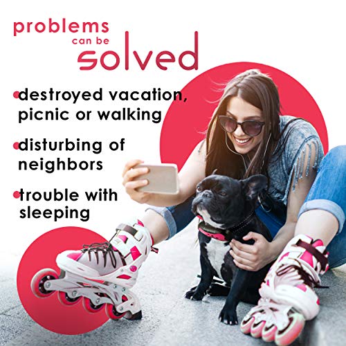 DogRook Rechargeable Bark Collar - Humane, No Shock Training Collar - Action Without Remote - Vibration 