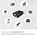 Led Projector, Vamvo Home Theater Movie Projector LED Source Video Projector Supported 1080P Portable Projector Compatible with Fire TV Stick,HDMI/VGA/USB/SD 2018 NEW VERSION (black)