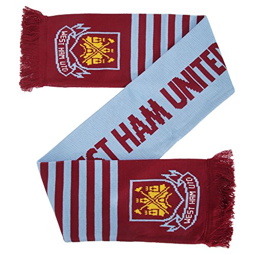 Official Football Team Wordmark Scarf West Ham United