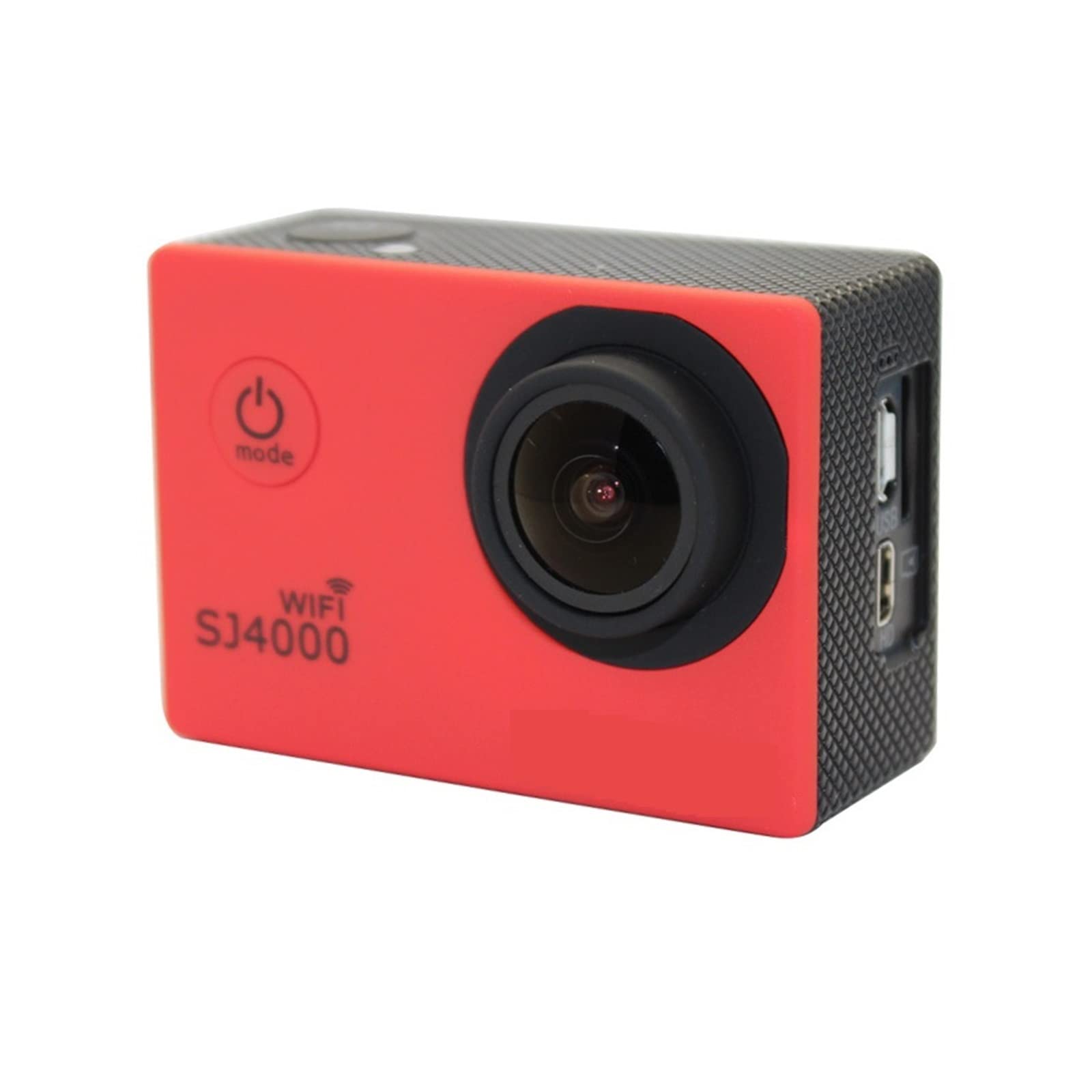 Action Cam, Action Camera 4K 2.0 Pollici Sport DV Schermo LCD 1080P HD Diving 30M Mini registro Auto Impermeabile DVR,All'aperto, Sport, Video(Noir)