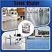 Epoxy Colored Sand Floor Paint, Epoxy Sand Floor Paint Self Leveling, High Gloss Marble Effect Garage Waterproof and Non-Slip for Garage Floors, Basements, Countertops (Dark Gray-5kg)