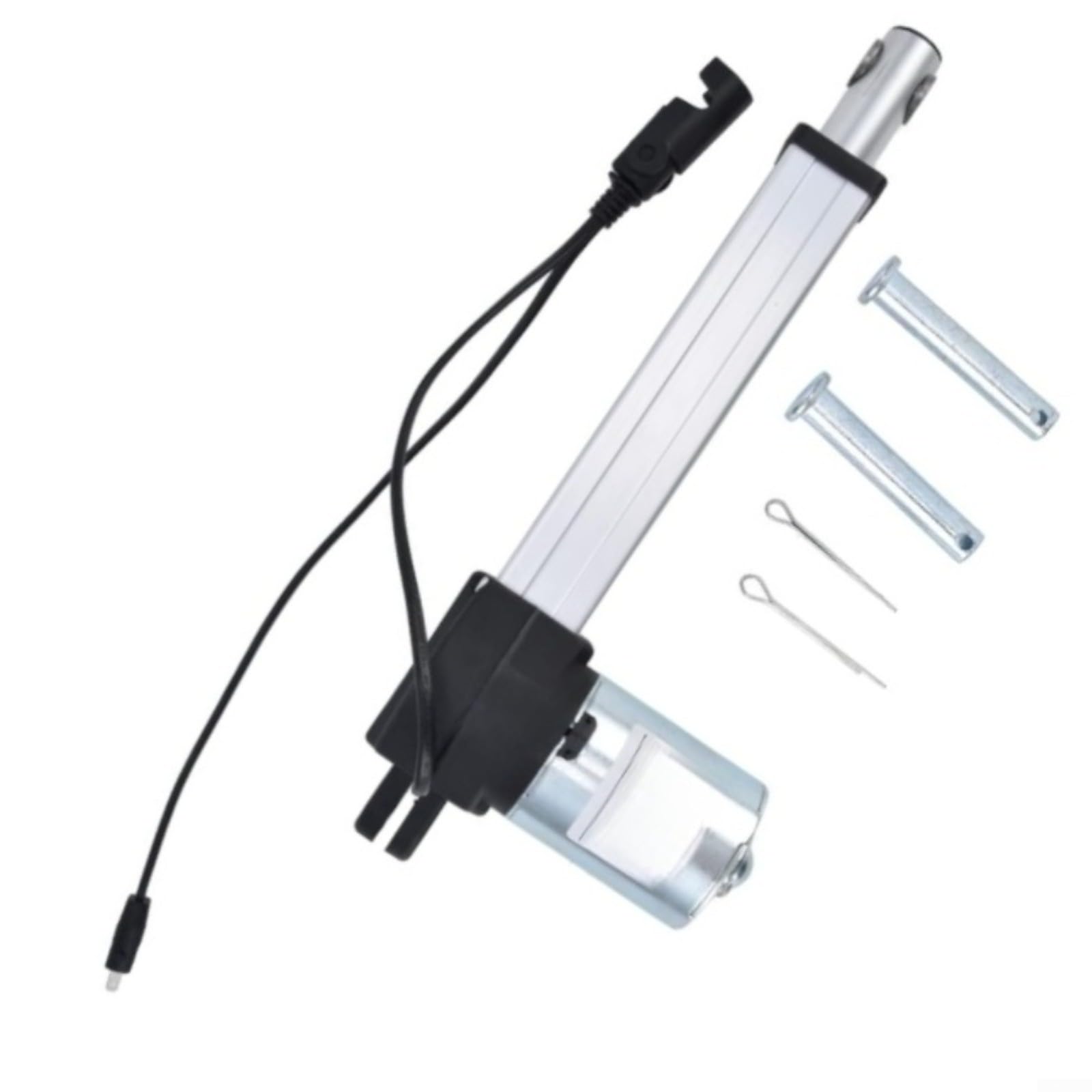 Actuador lineal eléctrico, 29 V CC, 4500 N, 150 mm, carrera de 7 mm/s, para sofá, cama de masaje, control de elevador de TV, acero inoxidable