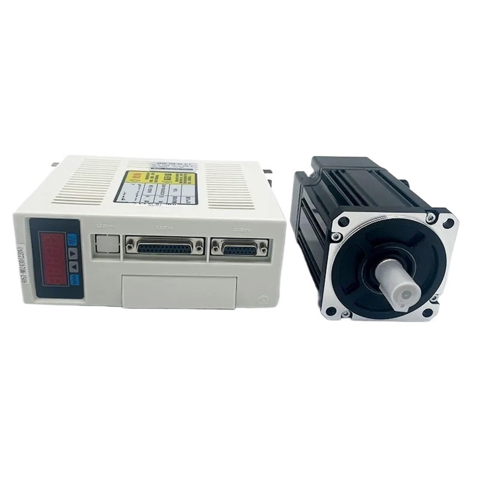 90ST-M02430 220V 750W servomotore a corrente alternata 3000 giri/min 2.4 NM 0.75KW monofase azionamento Magnete Permanente Driver Abbinato | Motore(kit nero 1)