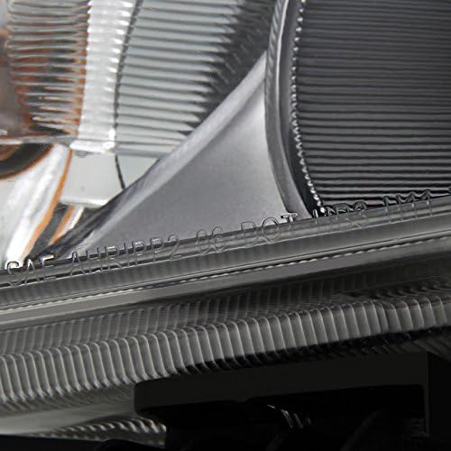 AKKON - Fits Murano SUV Halogen Type Chrome Headlights Driver Left + Passenger Right Side Replacement Pair