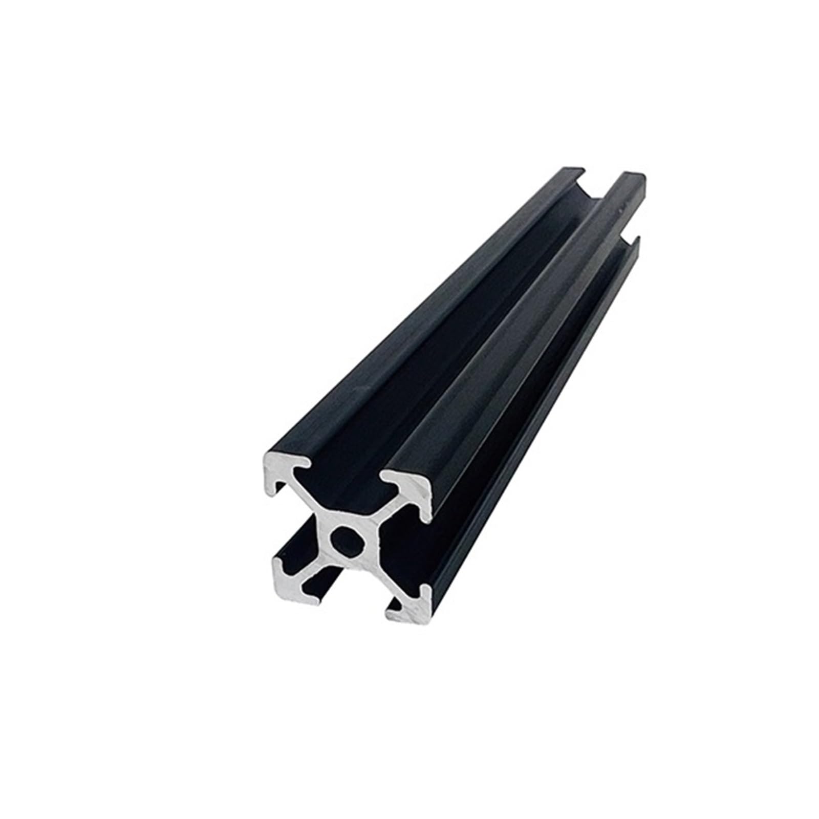 Keuqixmr Black 1515-5.0 1515 Aluminum Profile Extrusion European Standard 100Mm-800Mm Length Linear Rail 15 * 15 Black For Cnc 3D Printer(,750Mm)