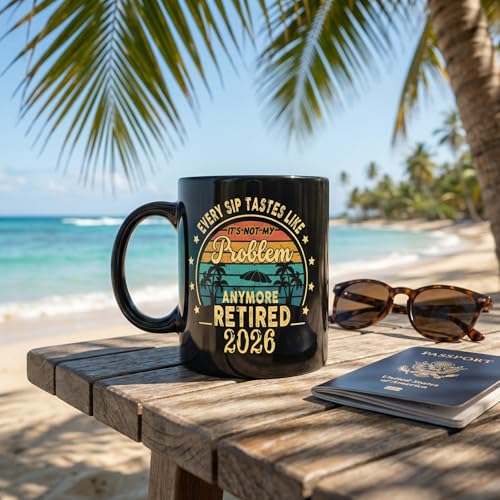 Taza de porcelana negra de 11oz QUPT para retiro miniatura 6
