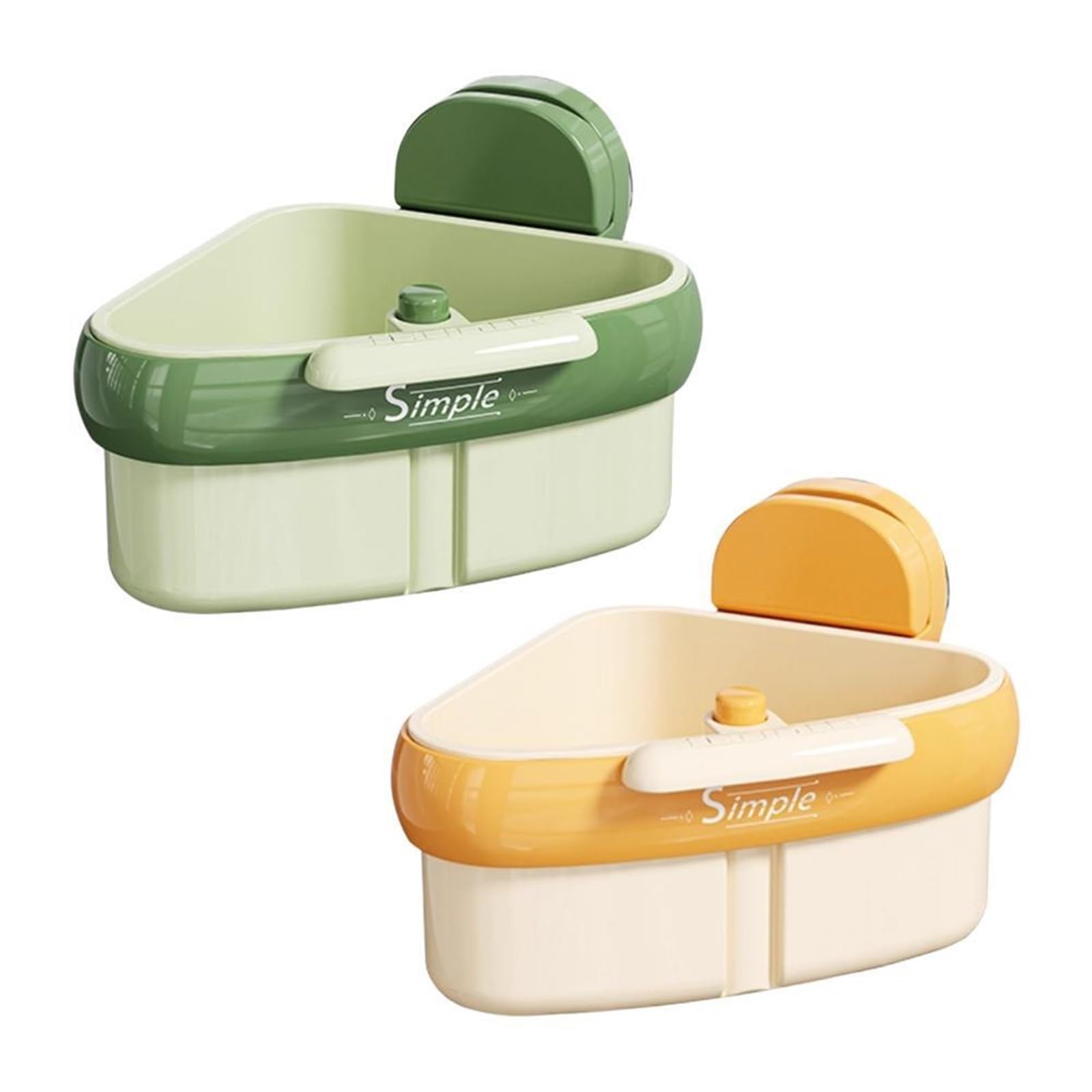 Baynopurin Color 3 Sink Strainer Waste 6Pcs Handle Collapsible Sink Drain Basket