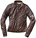 Produktbild Black-Cafe London Amol Damen Motorrad Lederjacke (Brown,S)