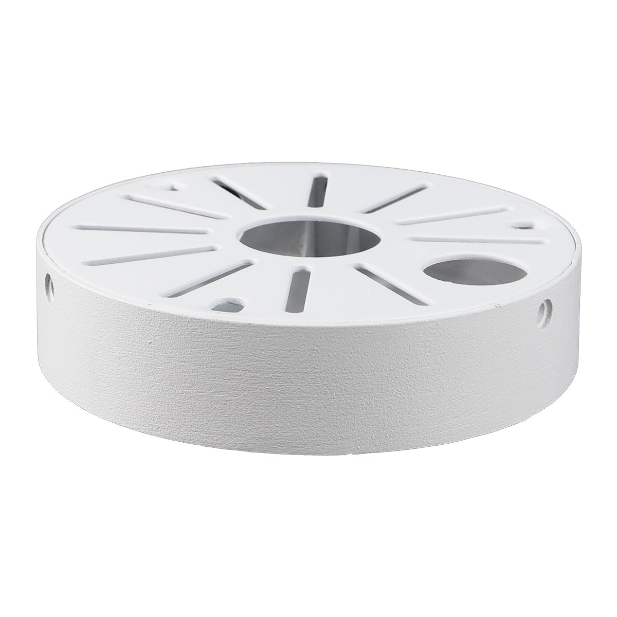 Enwye Aluminum Alloy Ceiling Mount Junction Box for 3.5 and 4.5 Inch Dome Cameras Hidden Wire Base - Image 2