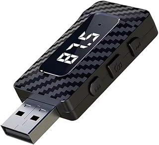 Car Bluetooth AUX Receiver Adapter Support TF Card AUX Bluetooth Audio Hands-Free Car Stereo Kit MP3 Music Receiver (W3:3 * 1) - KaberTrade