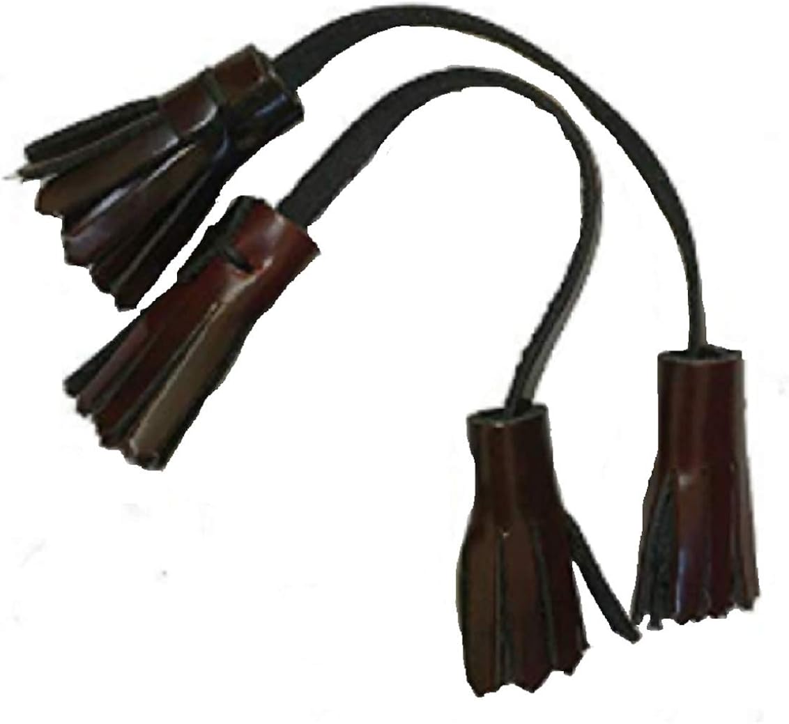 Ikon original Leather Replacement Tassels for Loafers (Black) Amazon