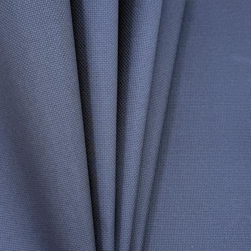 Image of Zhenqing Premium Dark Blue Aida Cloth Cross Stitch Fabric - 14 Count, DarkBlue,30x35inch (75x90 cm) - Cotton for Embroidery & Needlework Projects