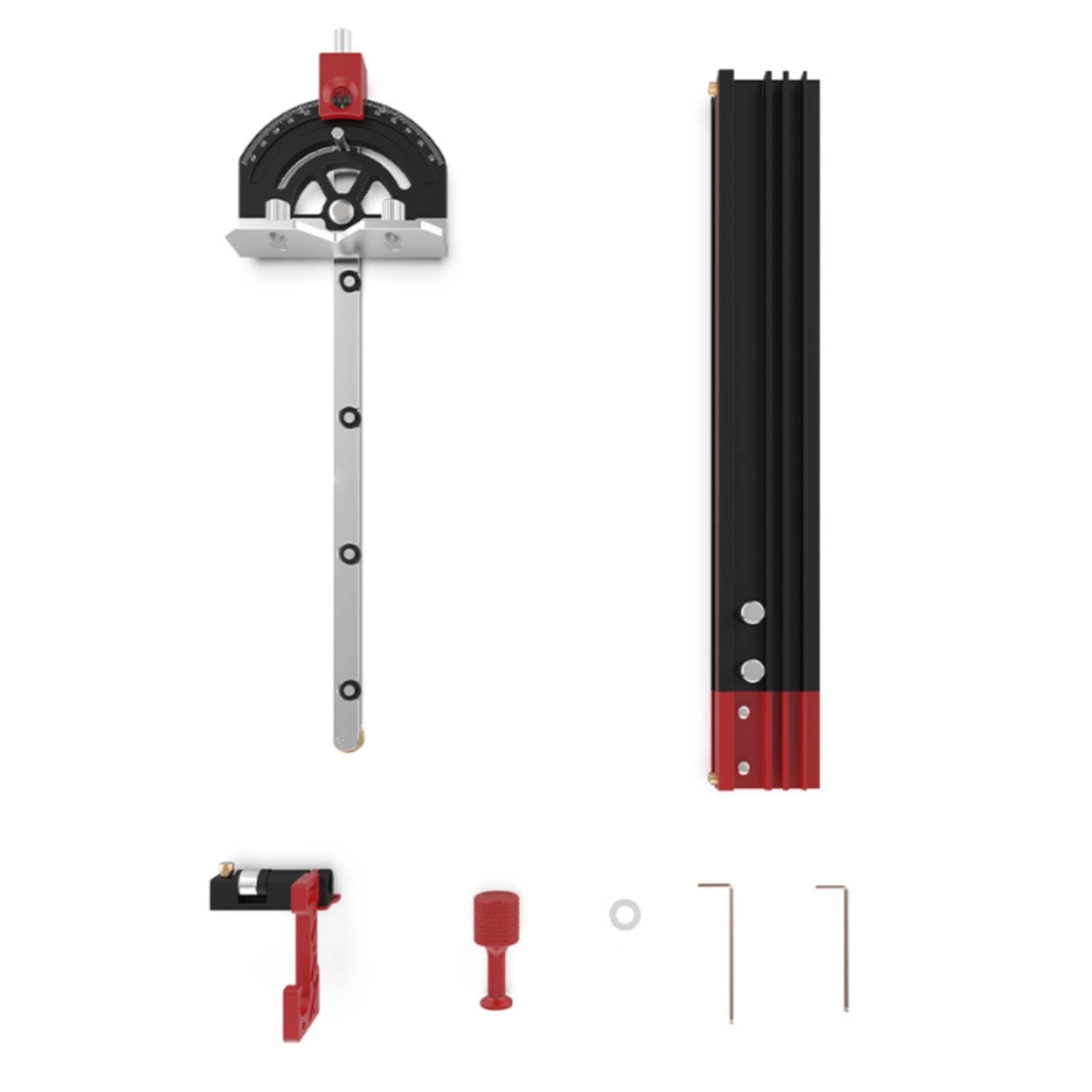 Ángulo Inglete Profesional Resistente, Guía slizante con Transportador, Pequeño, Carpinteros,