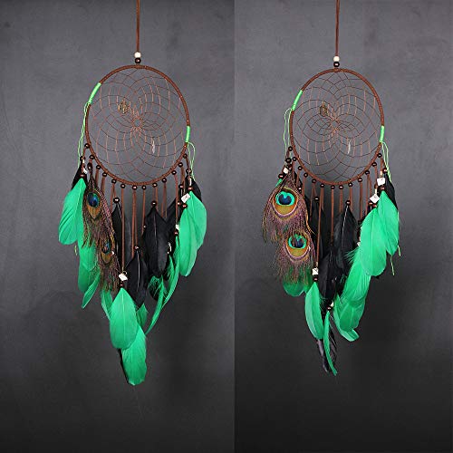 image for Aimto Malachite Green Dream Catcher for Birthday Gift,Bedroom Wall Han