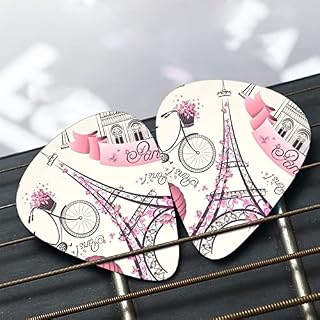 Médiators Guitare 12-Pack La Tour Eiffel Et Un Vélo Médiators Pour Guitare Électrique Guitare Acoustique Diverses… - Les Beatles, Paul McCartney, John Lennon, RIngo Starr, George Harrison Médiators Guitare 12-Pack La Tour Eiffel Et Un Vélo Médiators Pour Guitare Électrique Guitare Acoustique Diverses… – Image 6