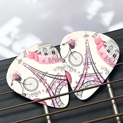 Médiators Guitare 12-Pack La Tour Eiffel Et Un Vélo Médiators Pour Guitare Électrique Guitare Acoustique Diverses… - Les Beatles, Paul McCartney, John Lennon, RIngo Starr, George Harrison Médiators Guitare 12-Pack La Tour Eiffel Et Un Vélo Médiators Pour Guitare Électrique Guitare Acoustique Diverses… – Image 7