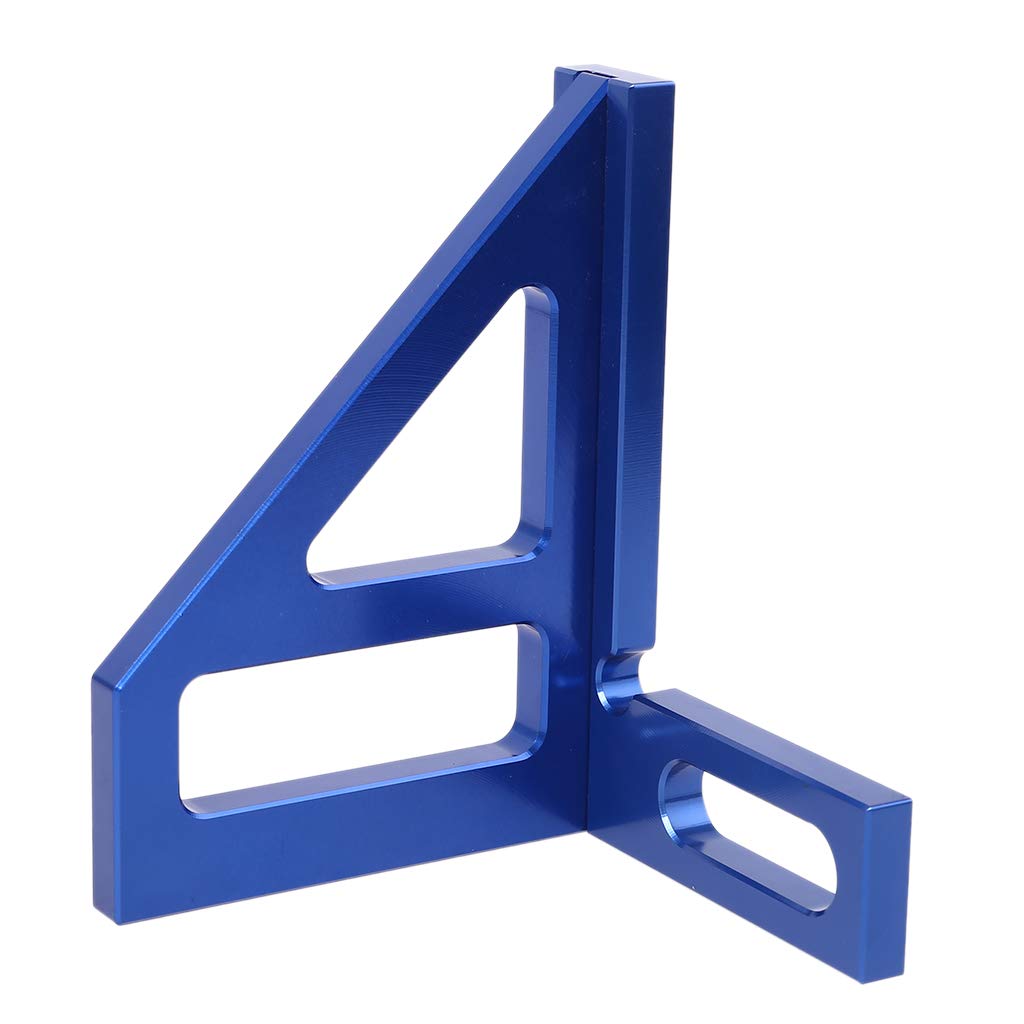 Ruler,Woodworking Ruler with Scale Aluminum Alloy for Triangle Rulers Multi-Angle Measurement Tools for Carpenter