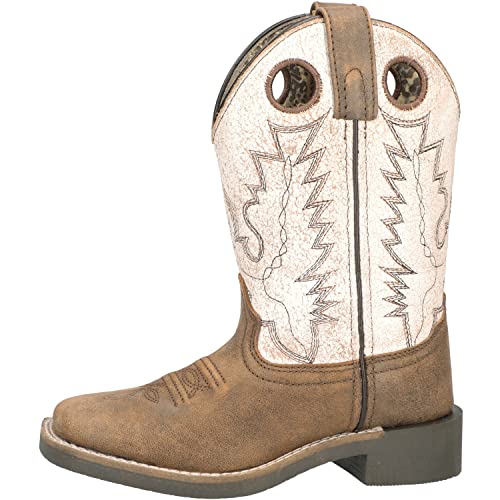 Smoky Mountain Boots Unisex-Child Drifter Leather Western Boot