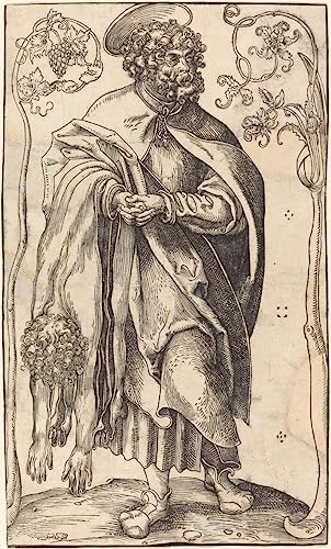 Lucas Cranach l'Ancien Saint Barthélemy poster toile pour grand mur vide