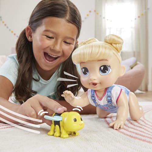Baby Alive F9709 Crawl 'N Play Harper Hugs Electronic Crawling Baby Doll Set thumb #3
