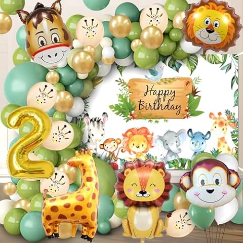 Kit de Ballons Jungle XYWOQS Cover