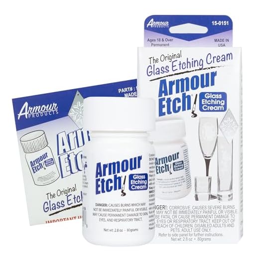 Armour Etch Glass Etching Cream (2.8oz)