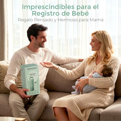 Momcozy Enfriador Portátil de Leche Materna para Uso en Exteriores, 24 h de Refrigeración sin Hielo, Contenedor para Biberones de Leche Materna, 355 ml, a Prueba de Fugas, Mini Nevera Outdoor - imagen 8