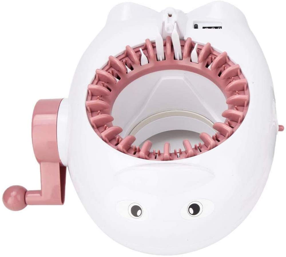 KAIXINKnitting Machine, Sewing Machine Loom Round Knitting Loom, 22 Needles Knitting Loom Hand Knitting Machine t Animal Shape Plast Hand Knitting Machine