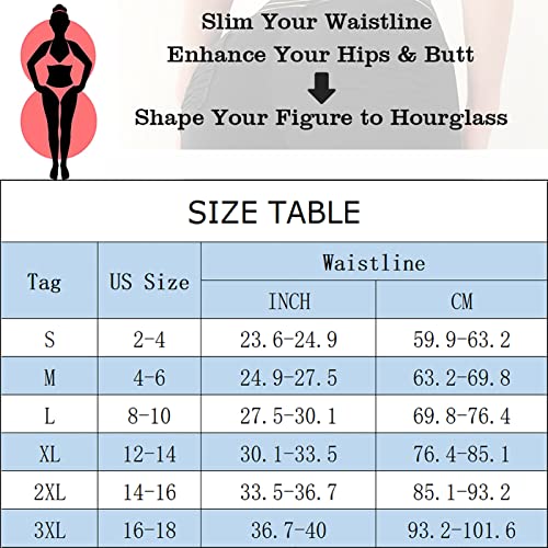 Ponlodos Women Butt Lifter Panties - Tummy Control Shapewear Padded Underwear Seamless Body Shaper Hip Dip Shorts Pads Enhancer Beige #TOP5