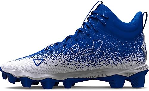 Under Armour Spotlight Fran 2.0 Jr. Road Running Shoe, (400) Team Royal Blue/White, 3.5 US Unisex Big Kid