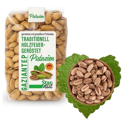 350g Antep Pistazien mit Schale – Traditionell Holzfeuer-Geröstete Pistazien & leicht gesalzen – Aus Gaziantep, Türkei – Aromatisch, Knackig & Natürlich – Premium Qualität – Gesunder Snack