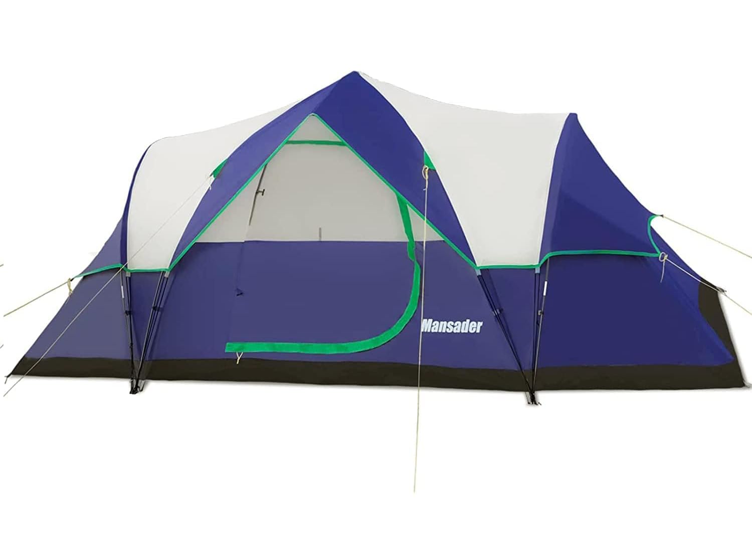 Amazon.co.jp: MANSADER 大型ファミリーワンタッチテント 6人用 -大型