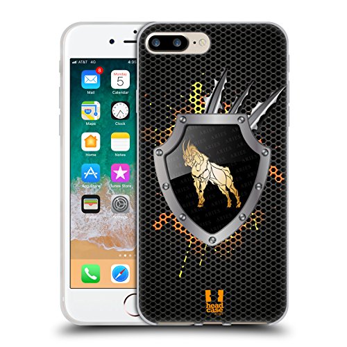 Coque de Protection de Qualité Militaire iPhone 7 Plus Finition Métallique Head Case Designs