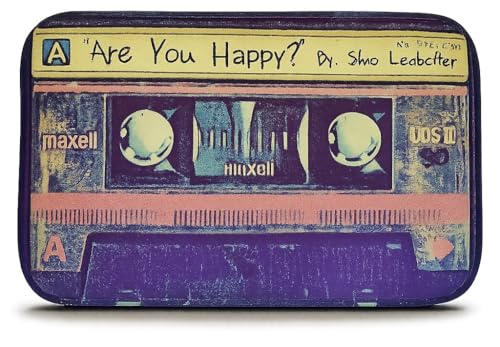 WOO LANDO Badematte im Retro-Kassetten-Design – rutschfest, Hochwertig &...