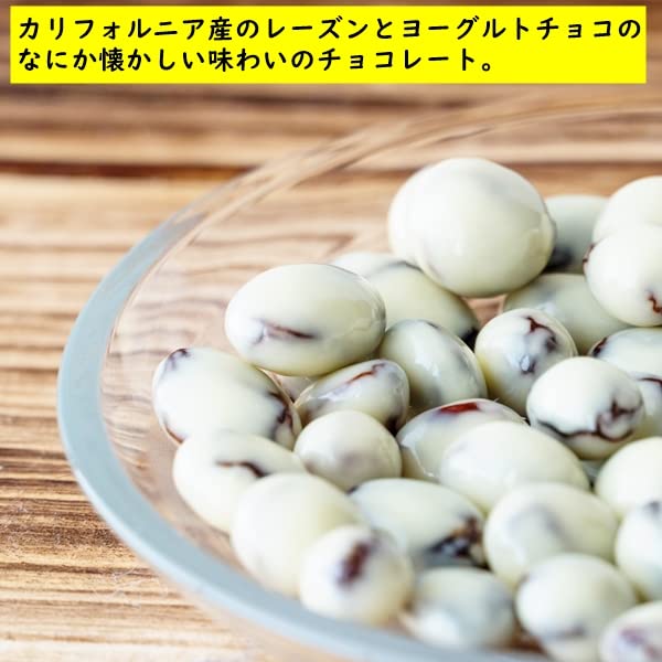 Amazon | ヨーグルトレーズンチョコレート たっぷり 400g 昔懐かしい
