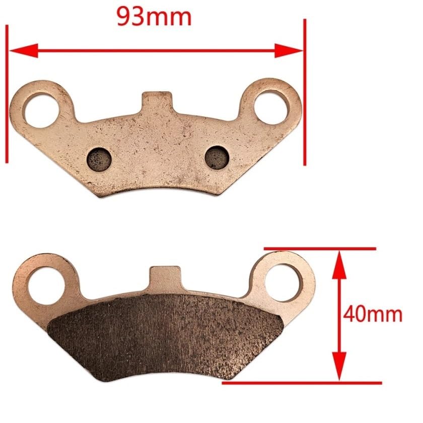 Pastiglia freno anteriore Reat for CF 450 500 800 X5 X8 9010-0808B0