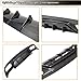 MCARCAR KIT Carbon FiberRear Bumper Lip Diffuser Compatible with Mercedes Benz A Class W176 A200 A250 Sport A45 AMG Hatchback 2013-2018 Lower Bumper Lip Spoiler Body Kit