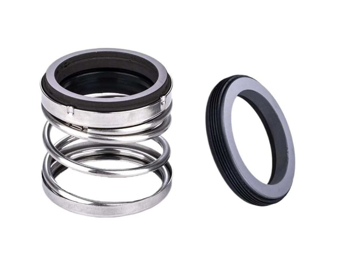 BIA Uszczelnienie mechaniczne pompy wodnej z węglika krzemu 14-40mm uszczelka mieszkowa, 1szt(Bia-33 Sic-sic-vit)