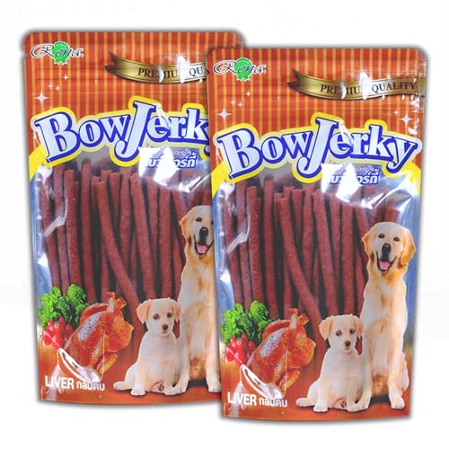 Image of Chicken Liver Dog Treats High Protein Dog Treats with 100% Cage-Free Chicken Soft Chewy Training Rewards Healthy Natural Snacks for Puppies & Adult Dogs 200g Pack of 2