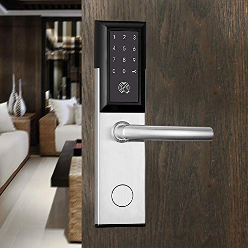 Digital Electronic Smart Door Lock Password Keypad Touch Screen Lockly Keyless Entry Smart Lock Bluetooth Enabled