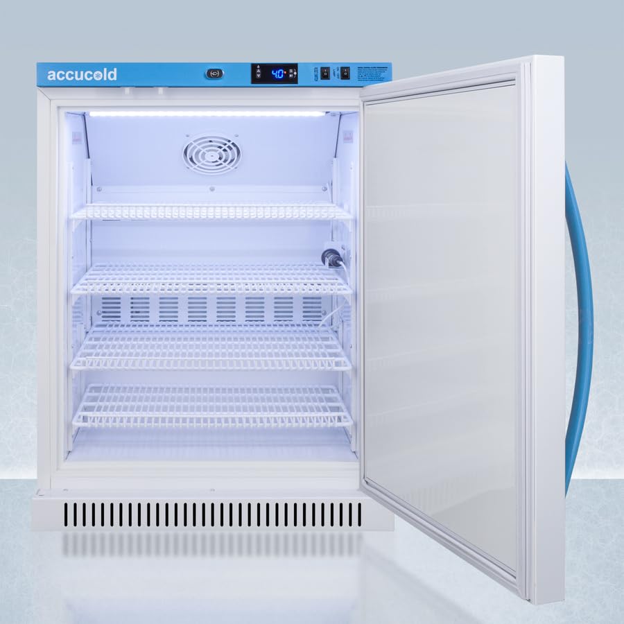 ACCUCOLD ARS6ML 6 Cu.Ft. ADA Height Laboratory Refrigerator