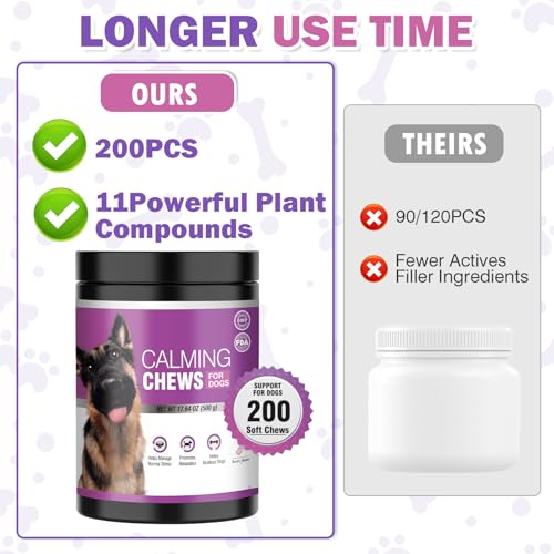 Image of Calming Chews for Dogs 200pc Bacon