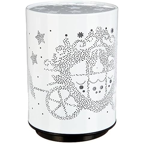 Veilleuse LED Atmosphera Caleche Blanc Cover