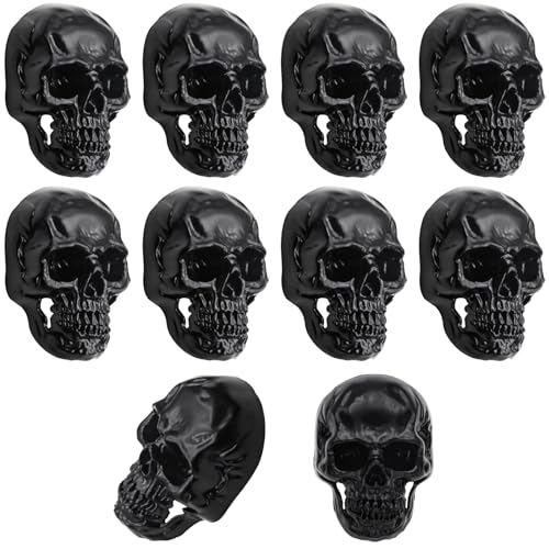 Imanes decorativos para refrigerador calavera 10 pcs miniatura 1